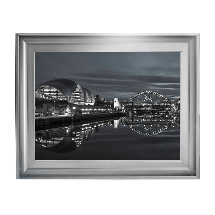 CY070 The Sage Gateshead and the Tyne bridge, Newcastle Upon Tyne I