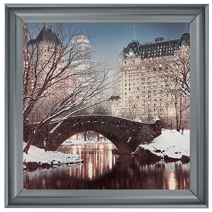 CY100 Gapstow Bridge in Winter, Central Park, New York