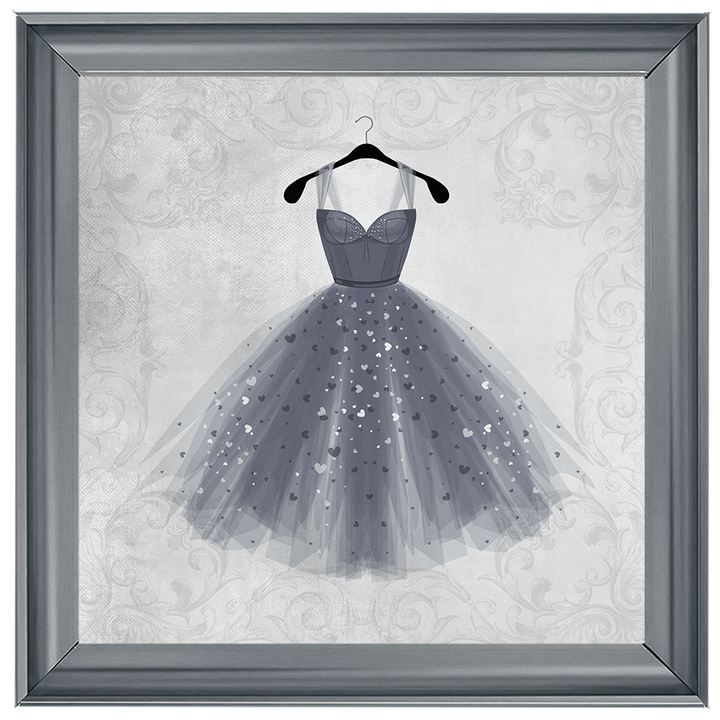 FS116 Black Dress Shimmer