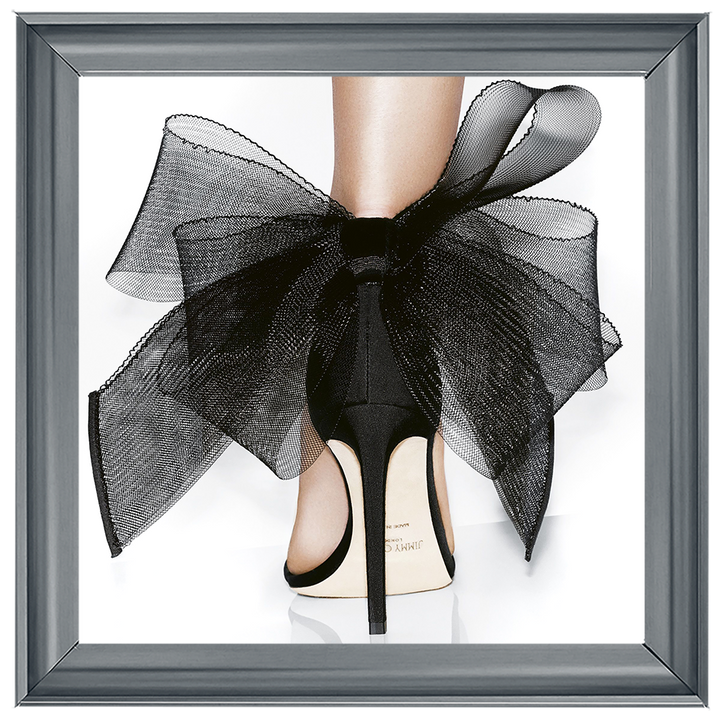 FS400 Black heel & bow