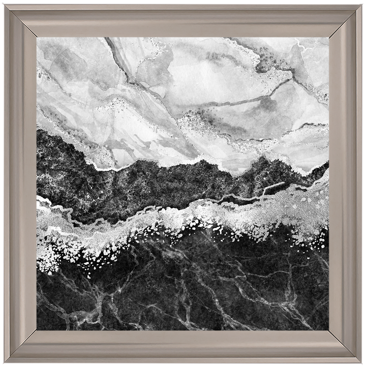 AB151 Abstract Black & Grey IV