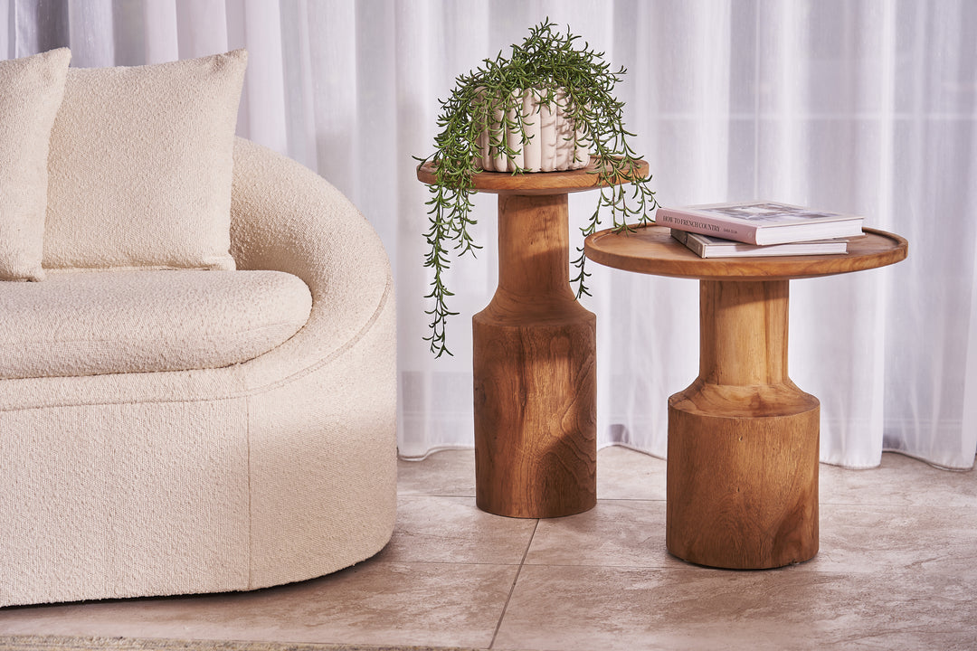 Galdor Low Side Table - Natural