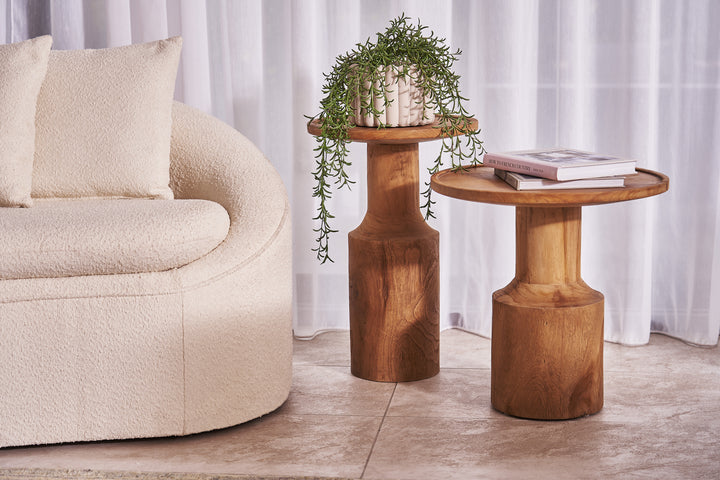 Galdor Low Side Table - Natural