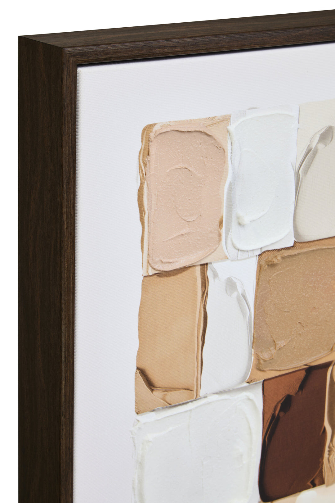 Neutral Wall Sundown Tones Art in Textured