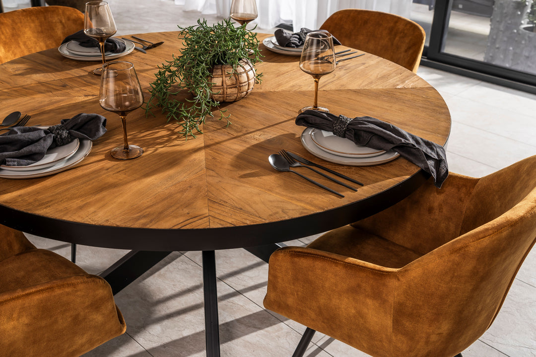 Vellane Dining / Occasional chair  gold