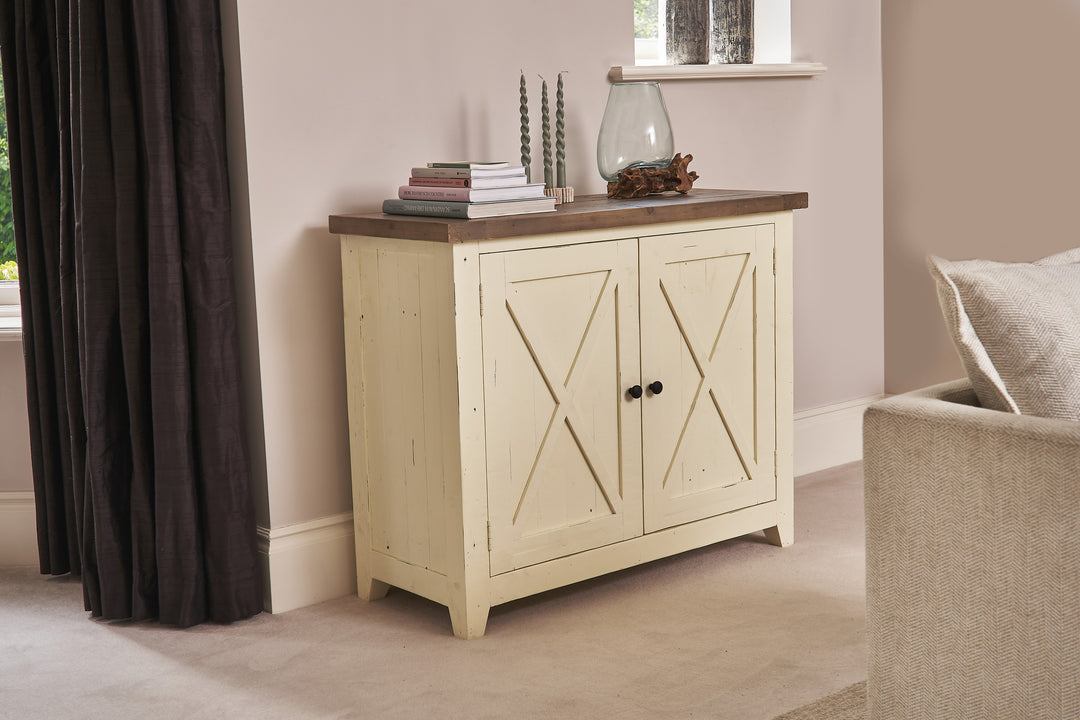 Loxleyne Small Sideboard - Two Tone