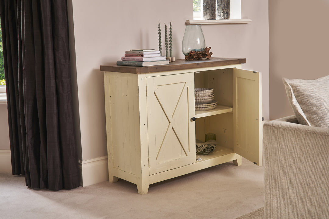 Loxleyne Small Sideboard - Two Tone