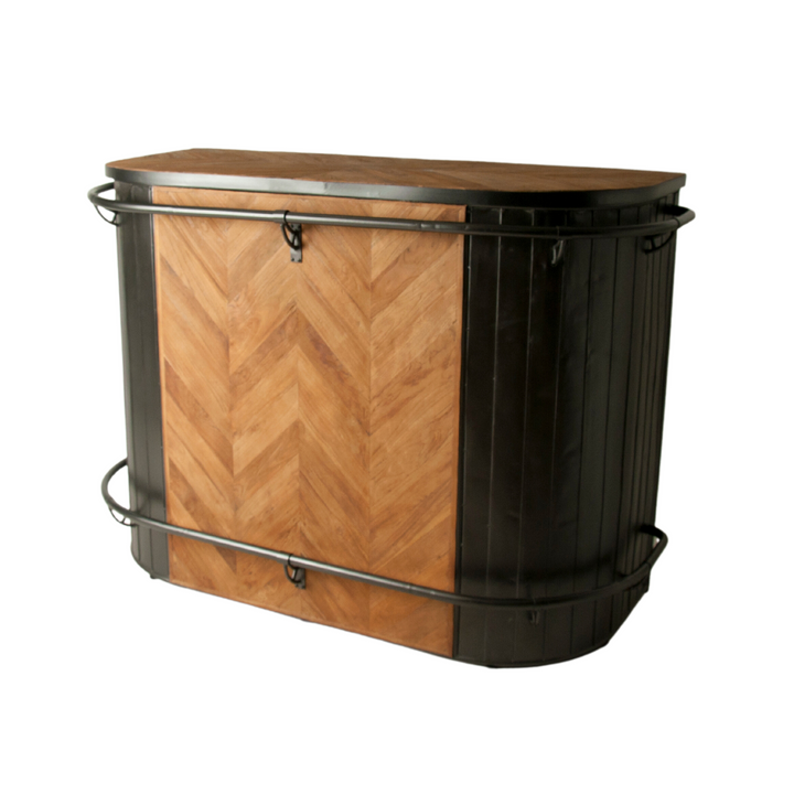 Dovaire Bar with Pleated Sides