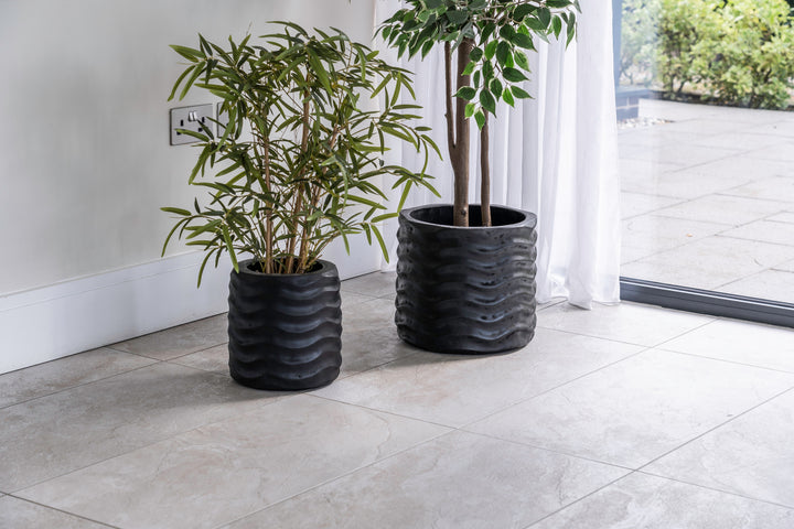 Isvane Wave Pots - Set of 2