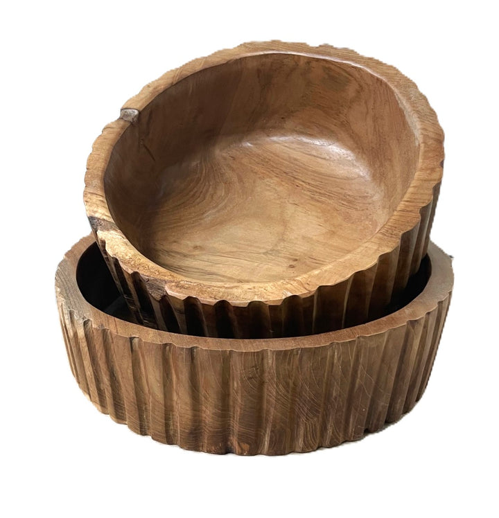 Set of 2 Lorvain Serving Bowls