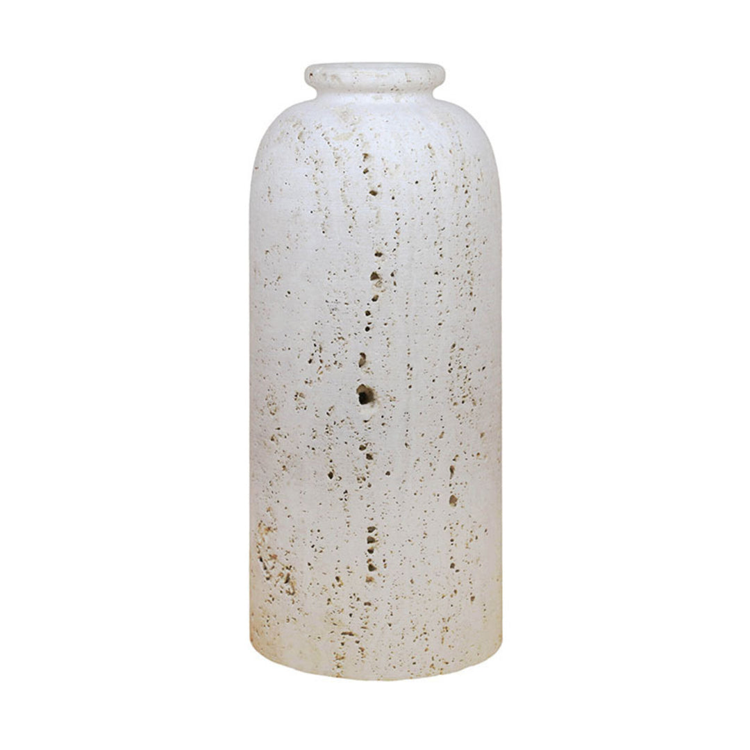 Vase Travertine Tall Corvessa