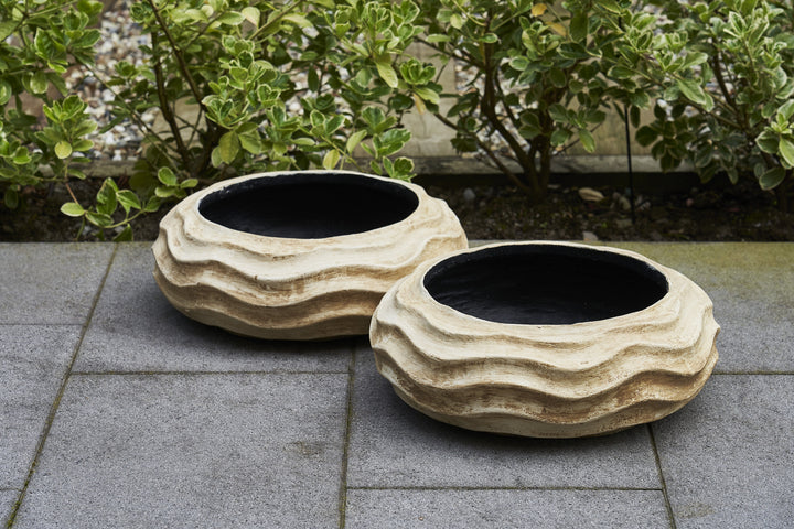 Isvane - Wave Bowl - Old Cream (pack of 2)