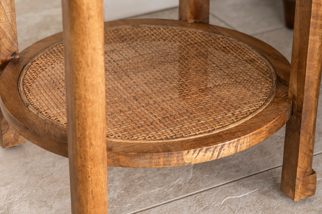 Elvarin Round Side Table