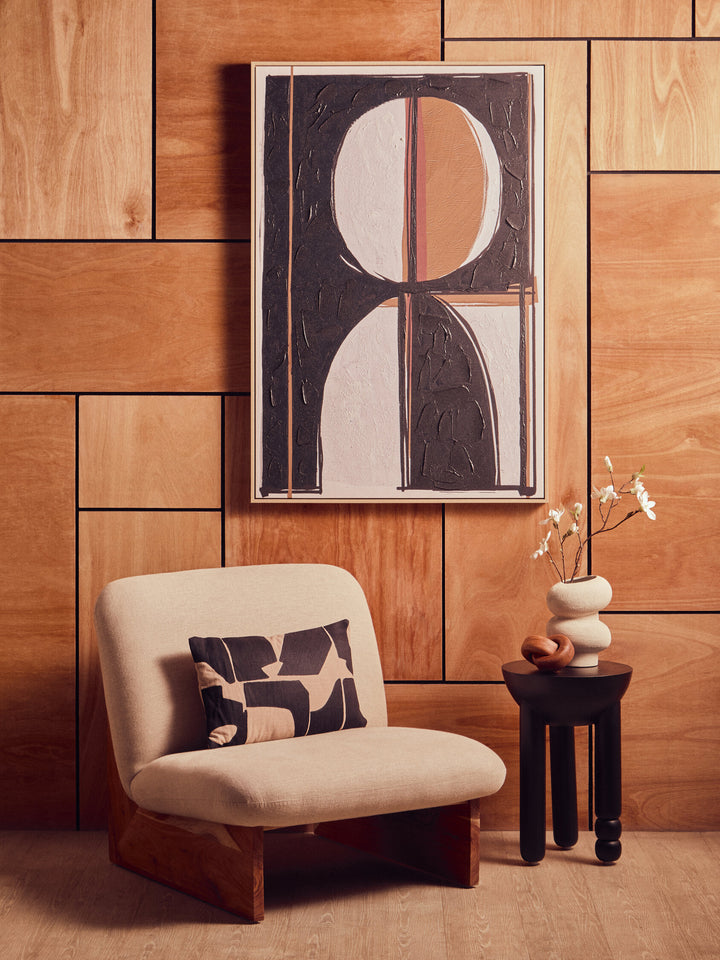 Design Wall Abstract Sundown Art Geometric