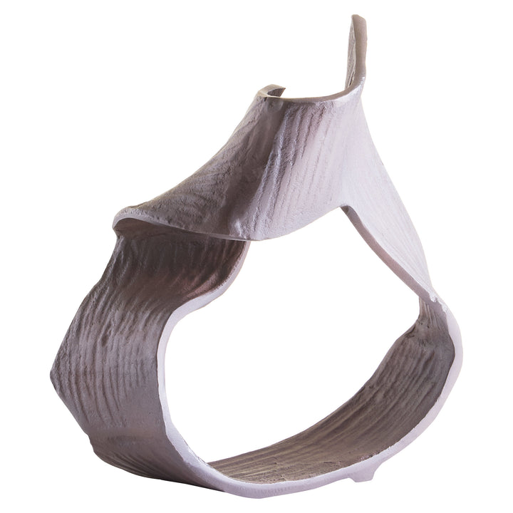 Terrace Sculpture Swirl Brown Abstract Large