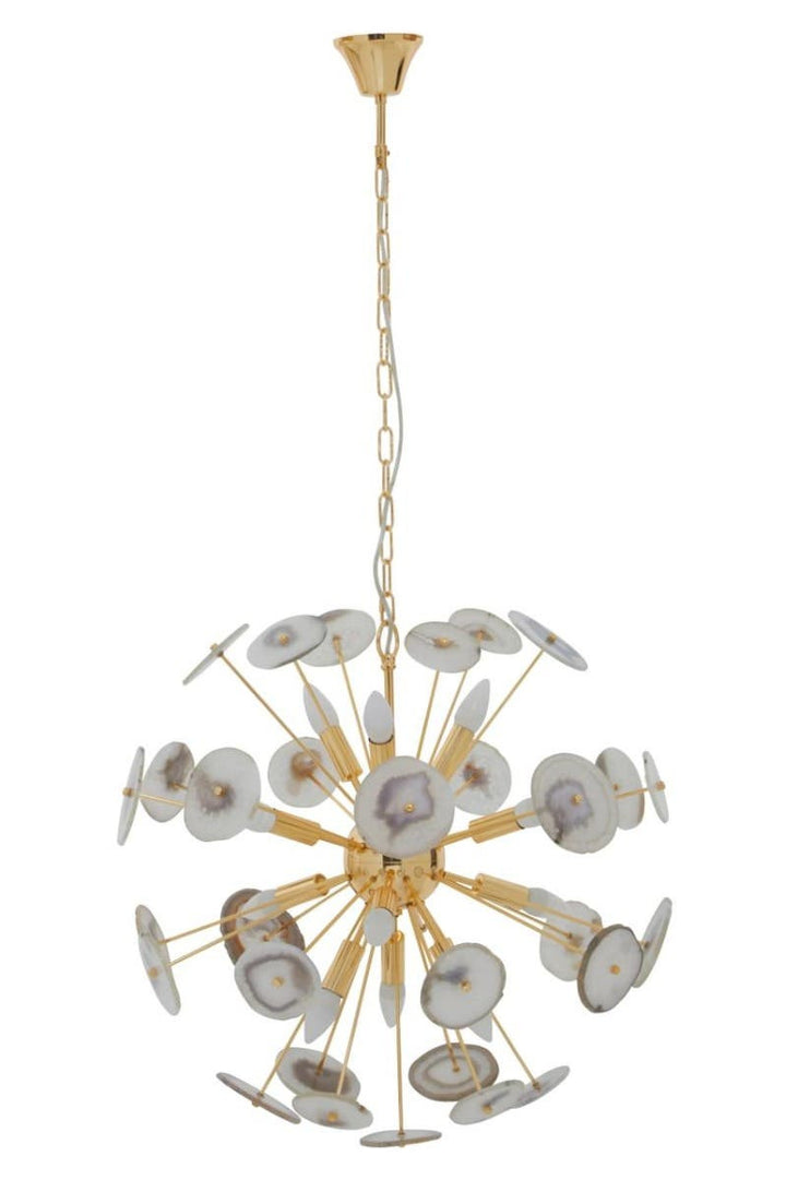 Ravenscroft Agate Ceiling Light – 12 Light
