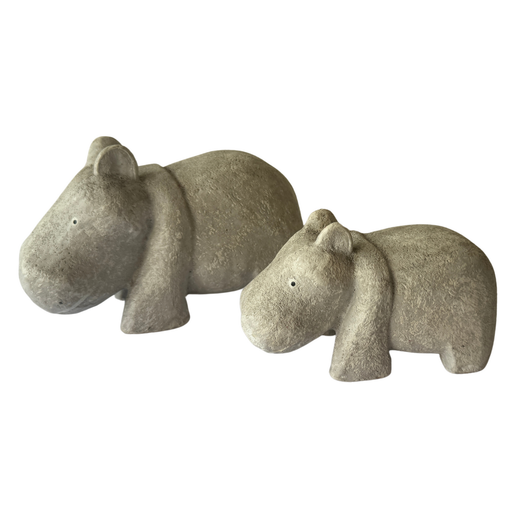 Set of 2 Lyrin Hippos - Pack of 2 sets