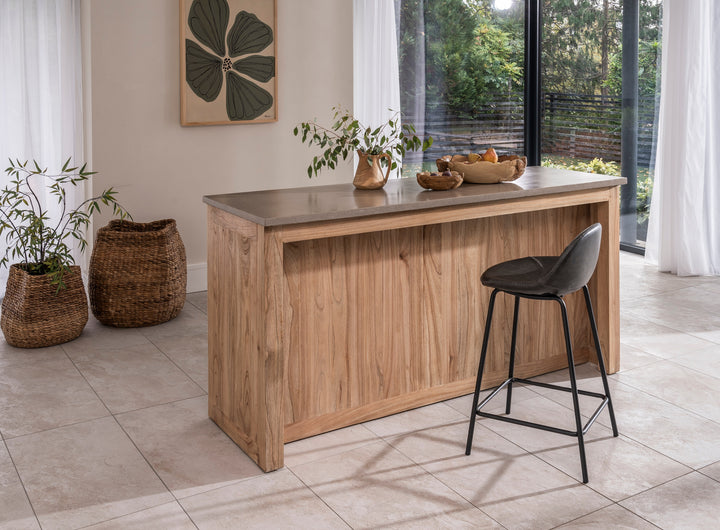 Lunmere Baseball Counter Stool Forest Green SET OF 2