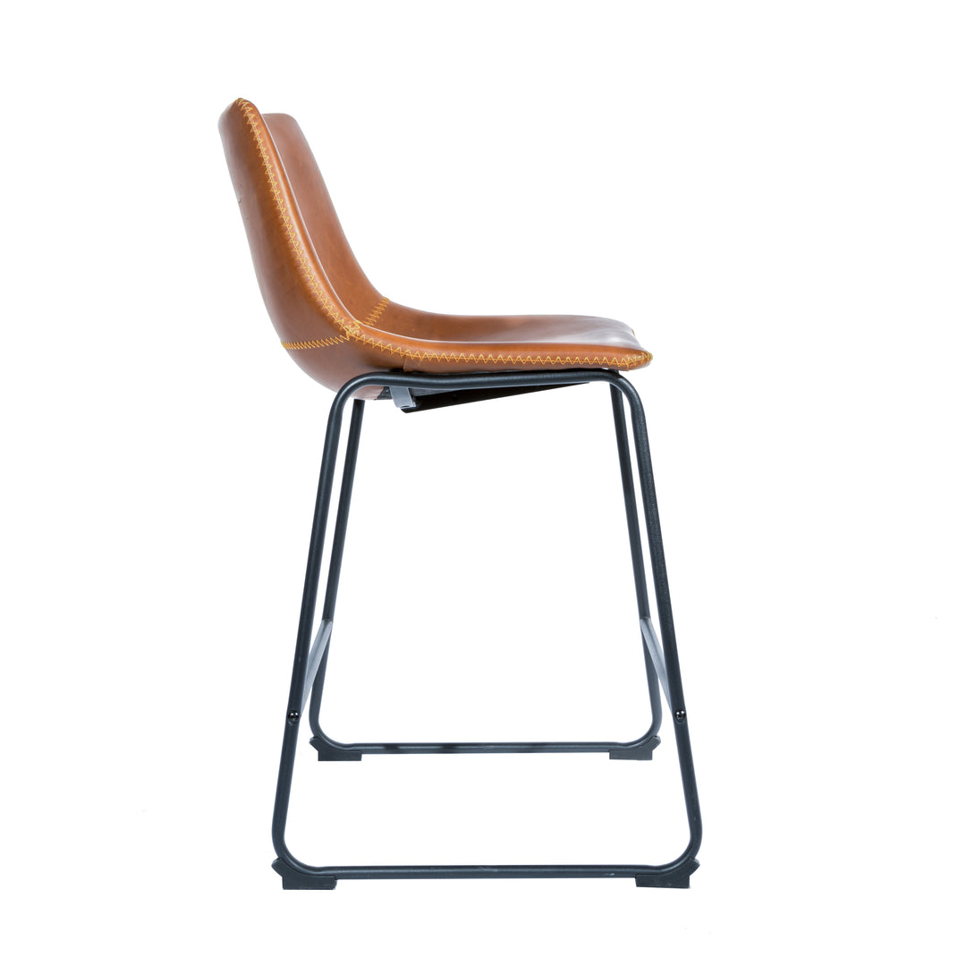 Nevoria Counter Stool Tan SET OF 2