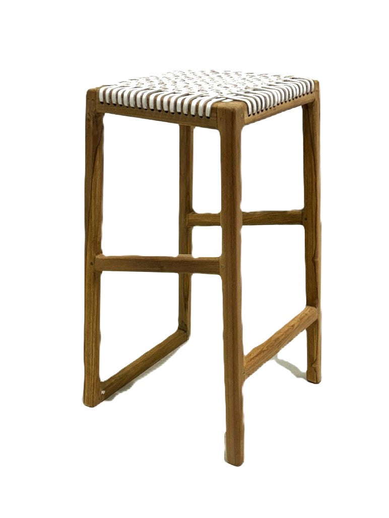 Set of 2 Sylmar Counter Stool - White