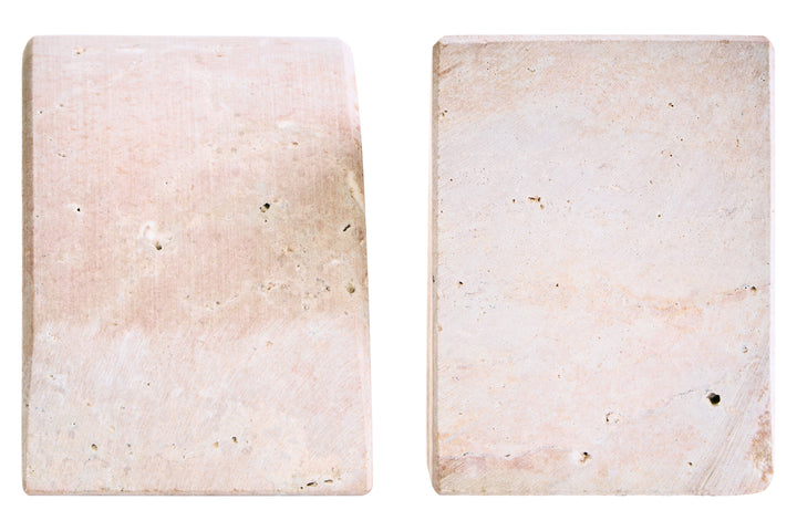Travertine Set Two Of Bookends Corvessa