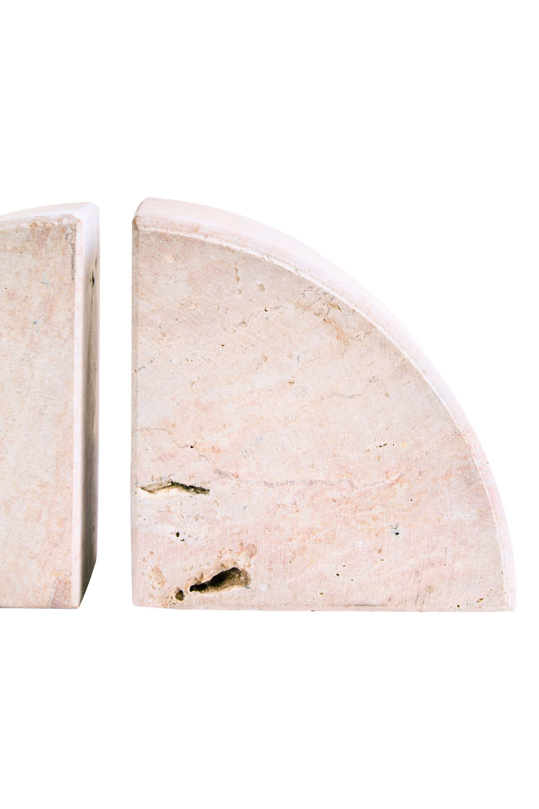 Travertine Set Two Of Bookends Corvessa