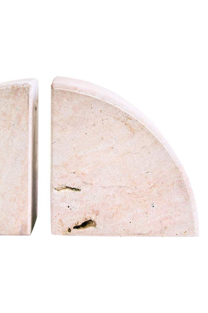 Travertine Set Two Of Bookends Corvessa