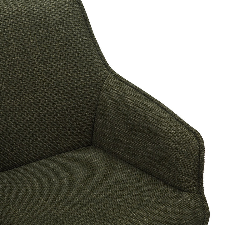 Bude Dining Chair Olive Green Twill SET OF 2