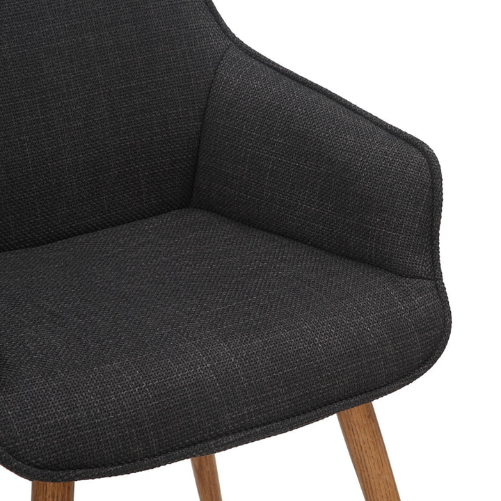 Bude Dining Chair Slate Grey Twill SET OF 2