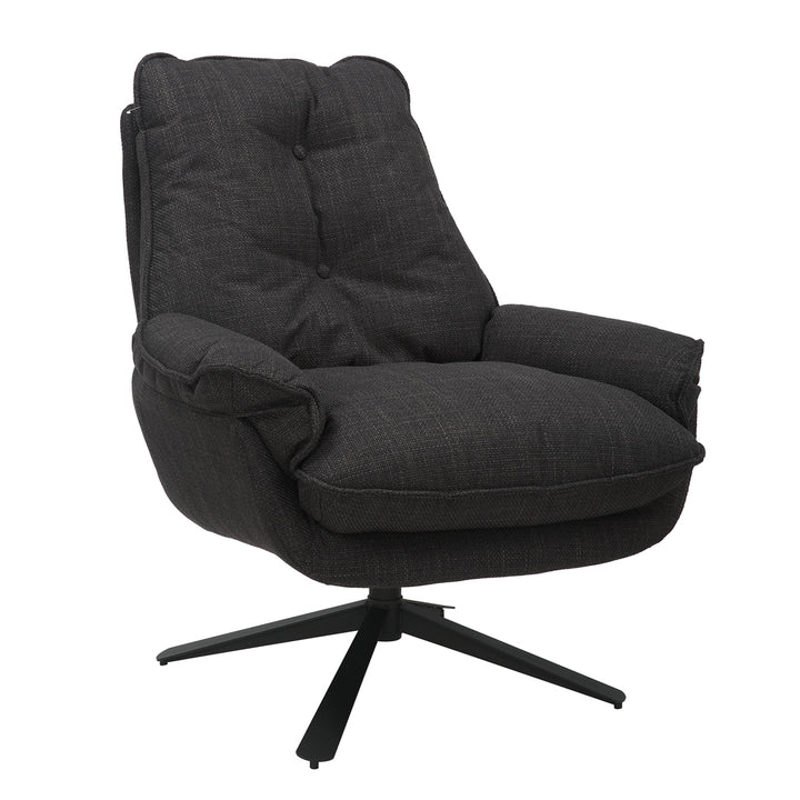 Selvara Easy Chair Slate Grey Twill