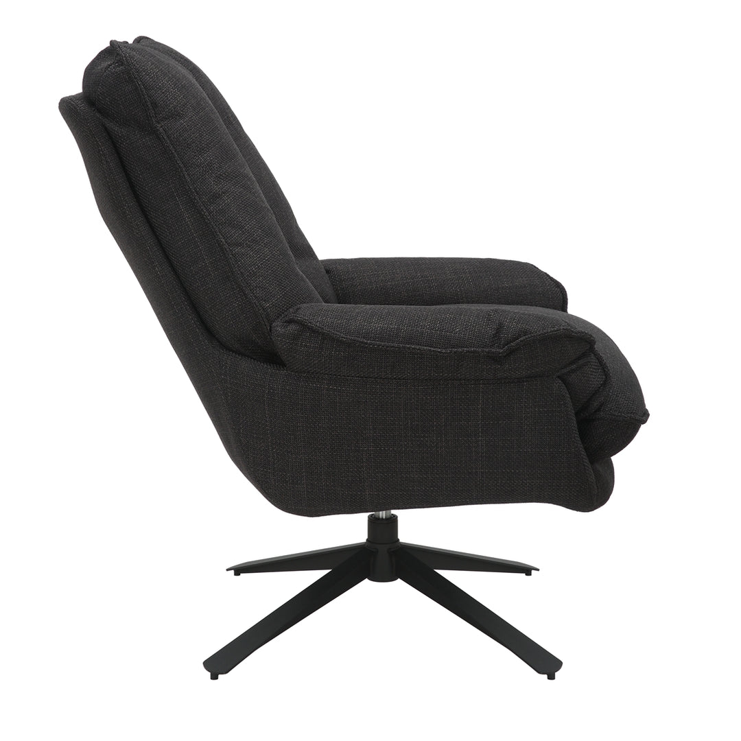 Selvara Easy Chair Slate Grey Twill