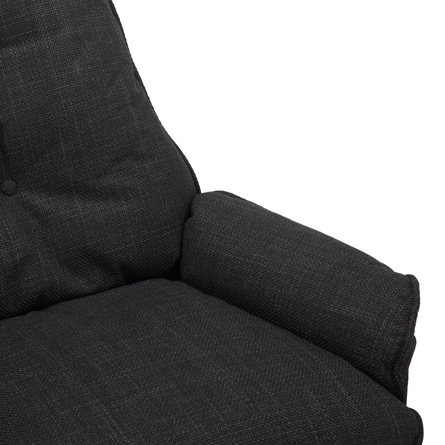 Selvara Easy Chair Slate Grey Twill