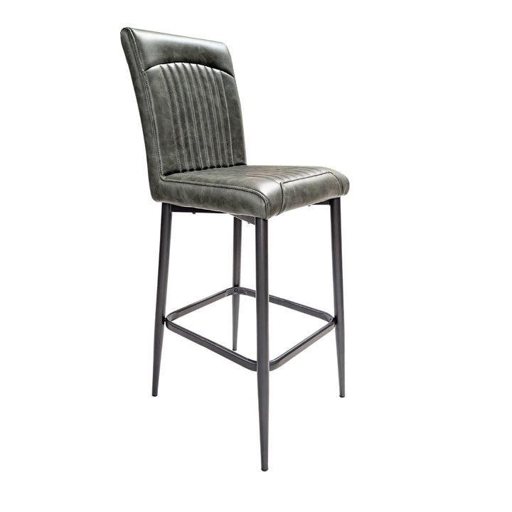 Orissa Barstool Vegan Leather Forest Green SET OF 2