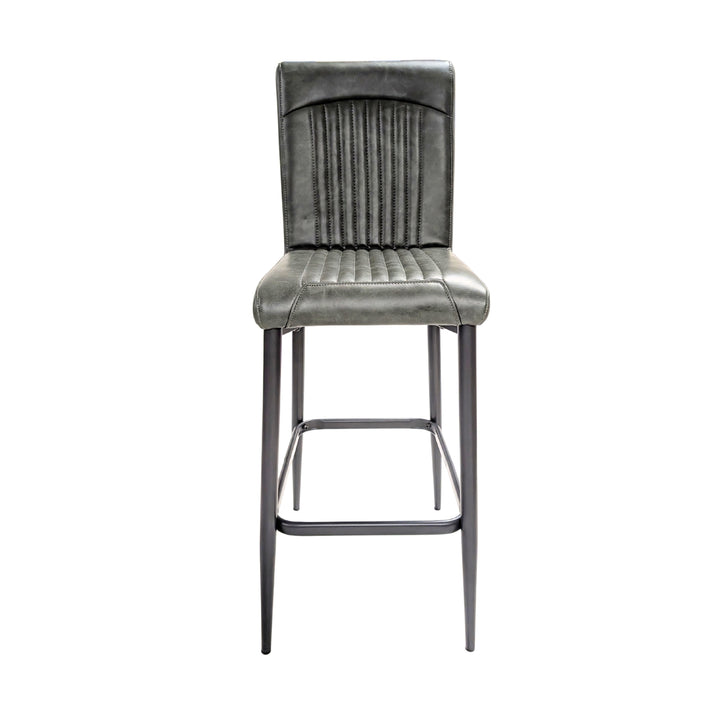 Orissa Barstool Vegan Leather Forest Green SET OF 2