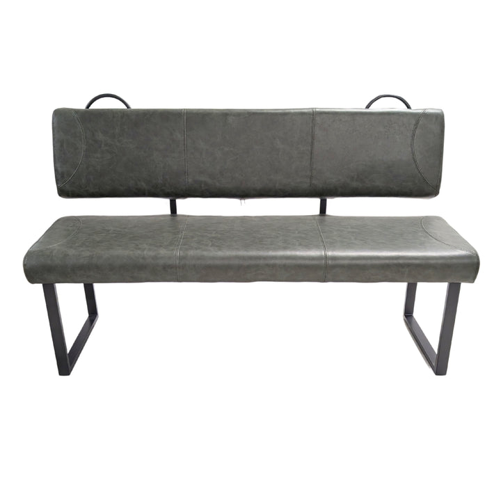 Palvane Back Seat Vegan Leather Forest Green