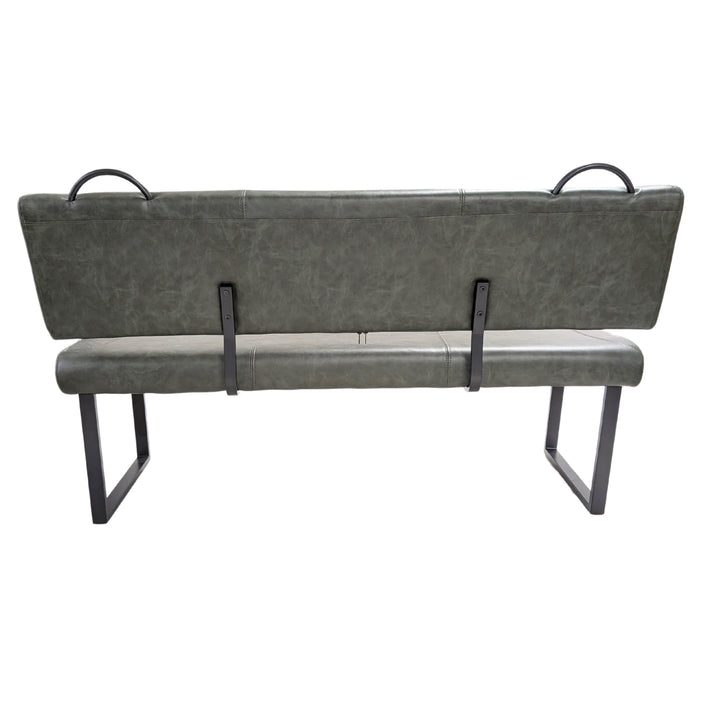 Palvane Back Seat Vegan Leather Forest Green