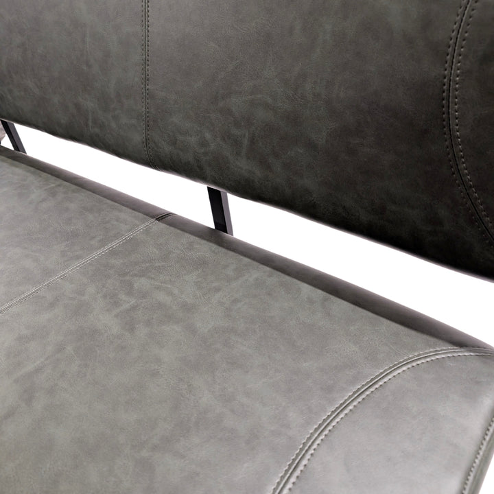 Palvane Back Seat Vegan Leather Forest Green