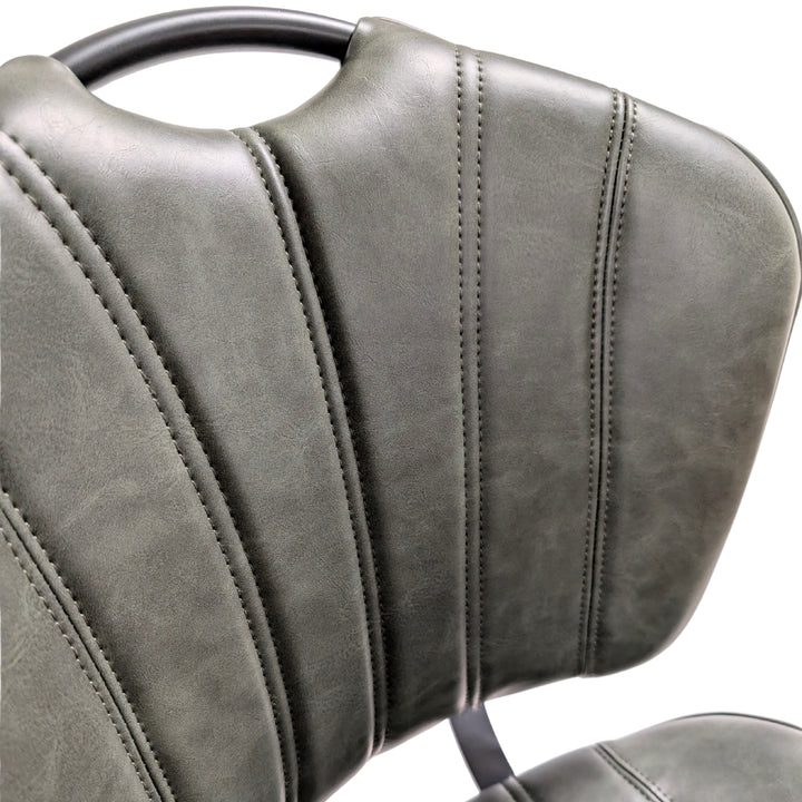 Palvane Vegan Leather Chair Forest Green SET OF 2