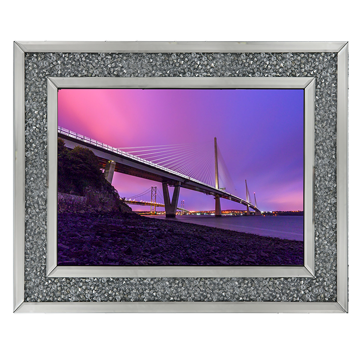 CY014 Queensferry Crossing in the evening
