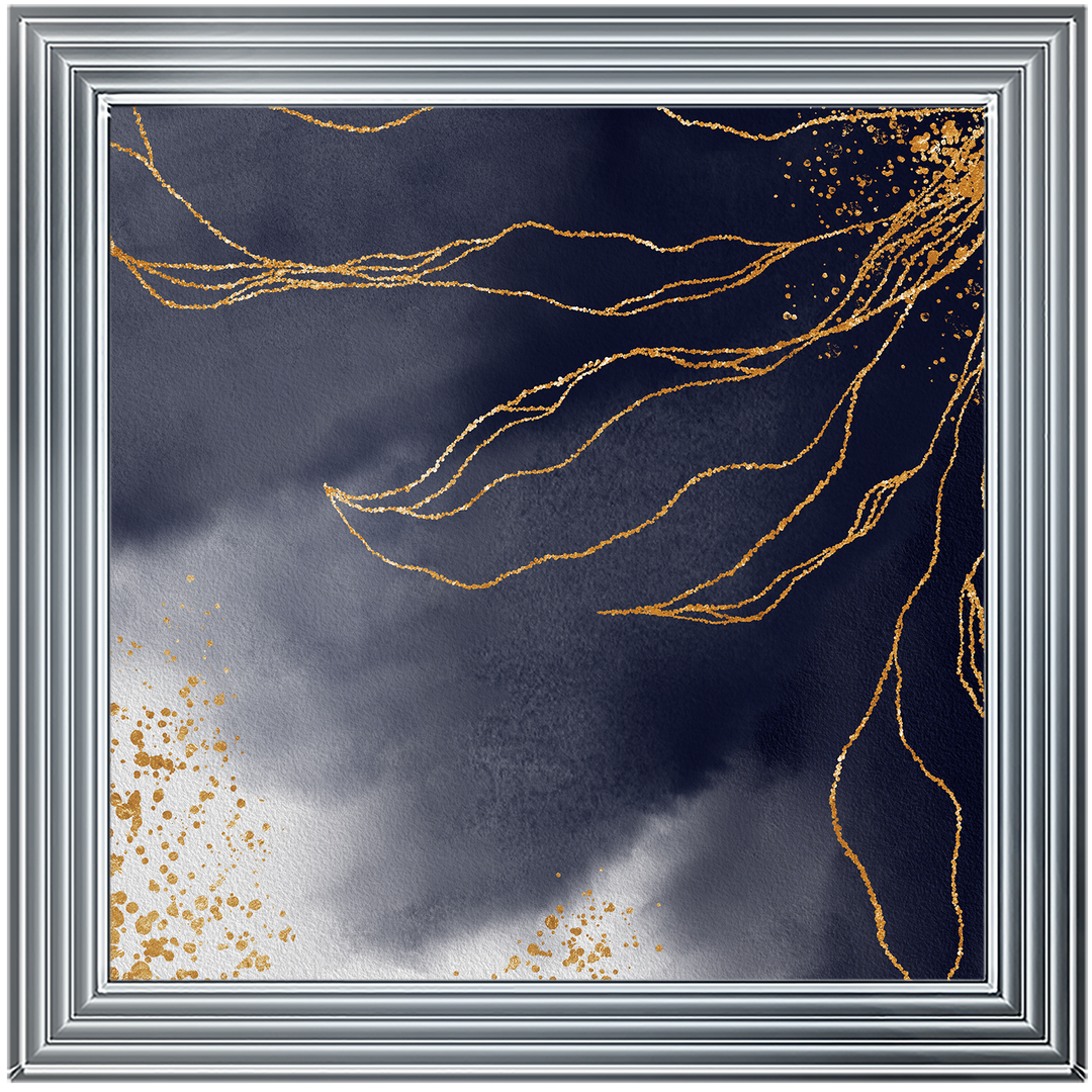 AB154 Abstract Blue III