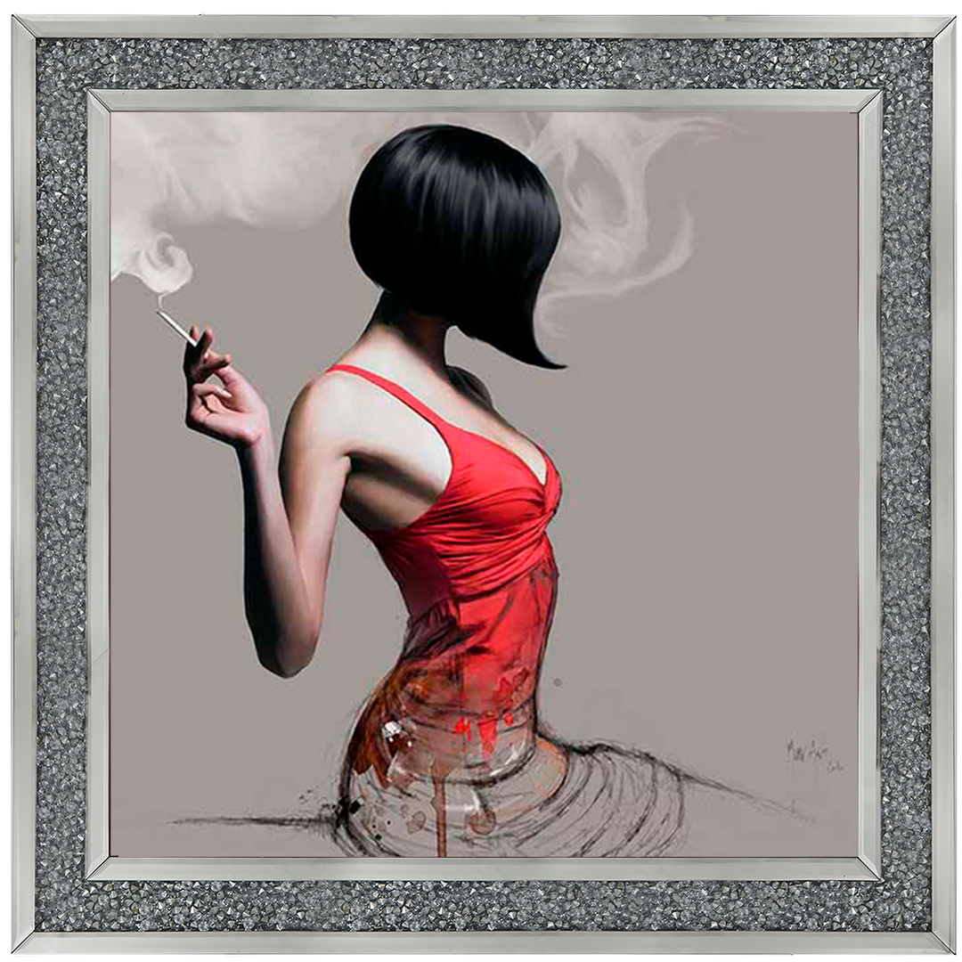 FG576 Red Dress Sketch
