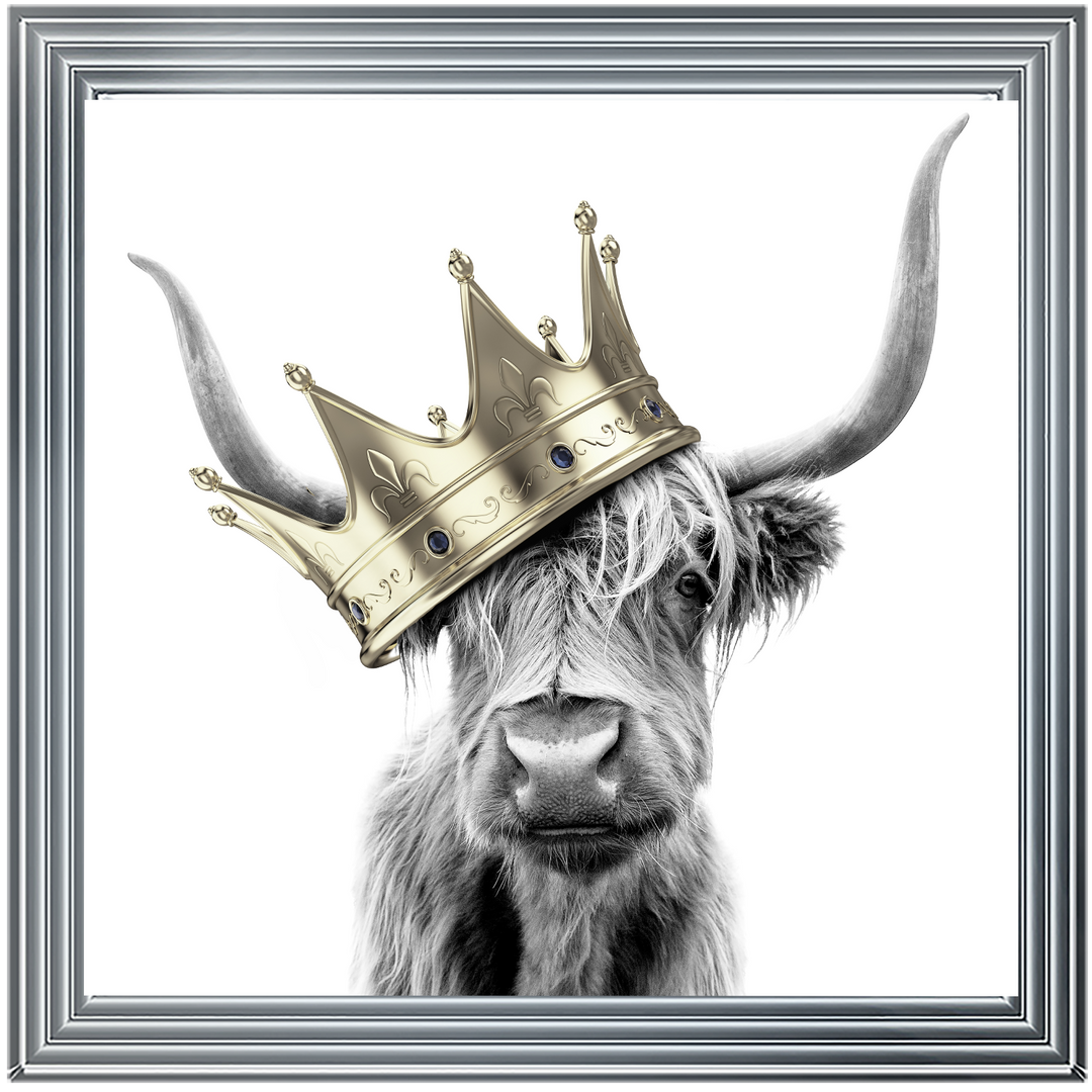 AN347 Crowned Cow Gold