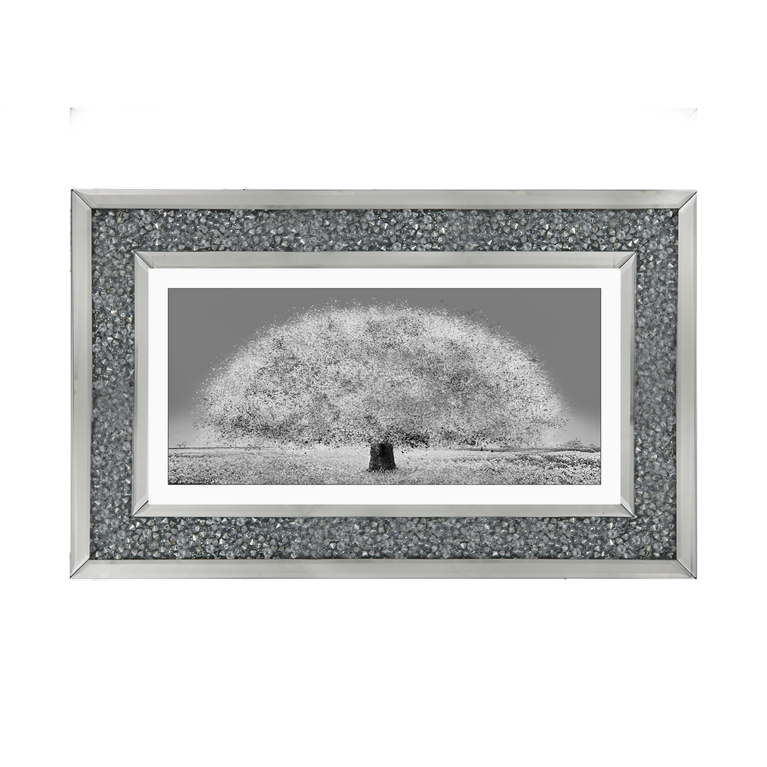 LS205 Black and white tree