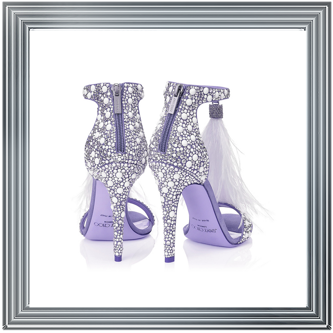 Purple Sole Fashion Shoes