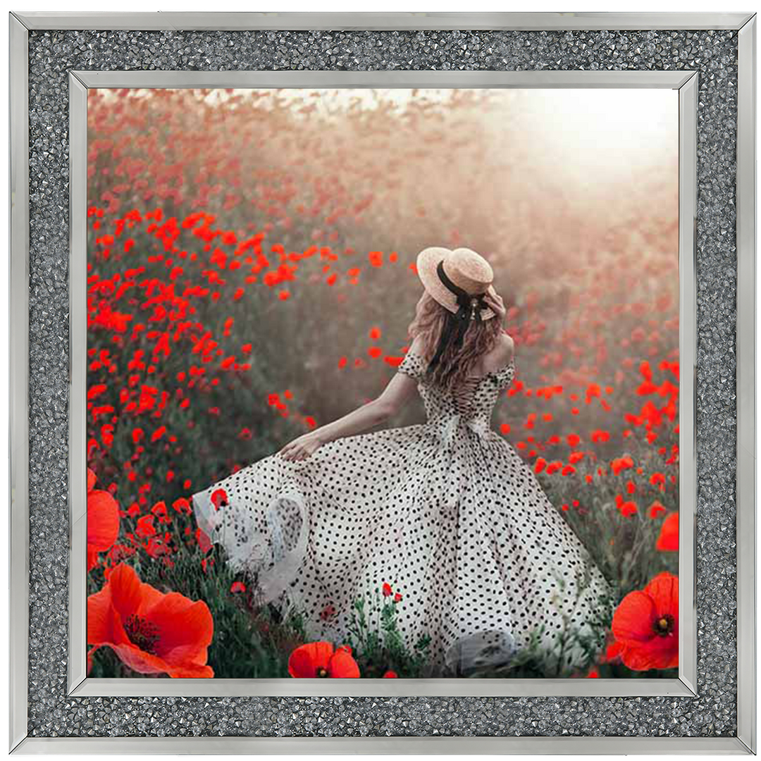 Stroll In A Field of Poppies