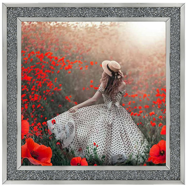 Stroll In A Field of Poppies