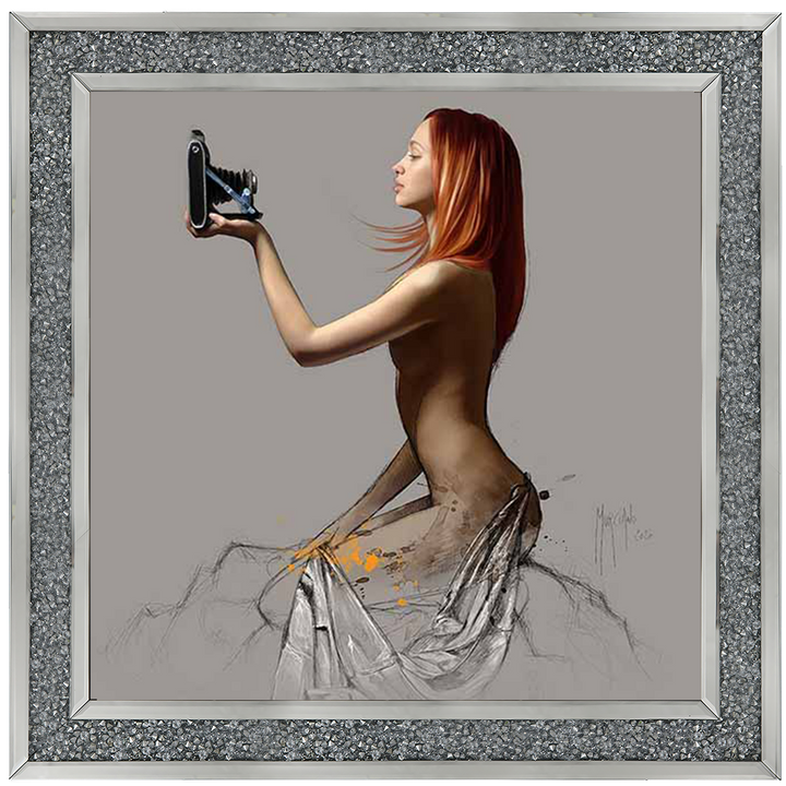 Nude Selfie Sketch
