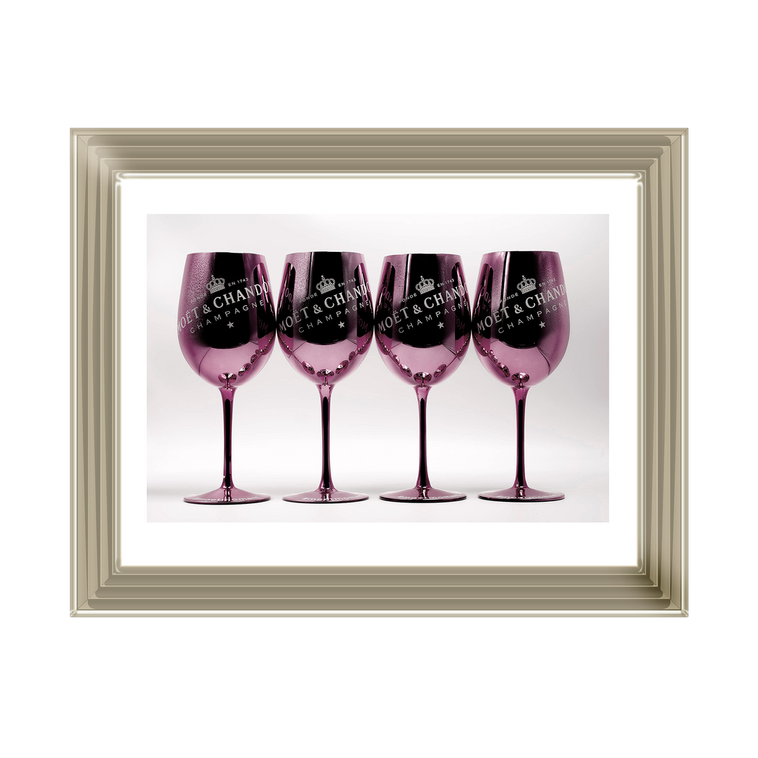 Moet Glasses - Pink
