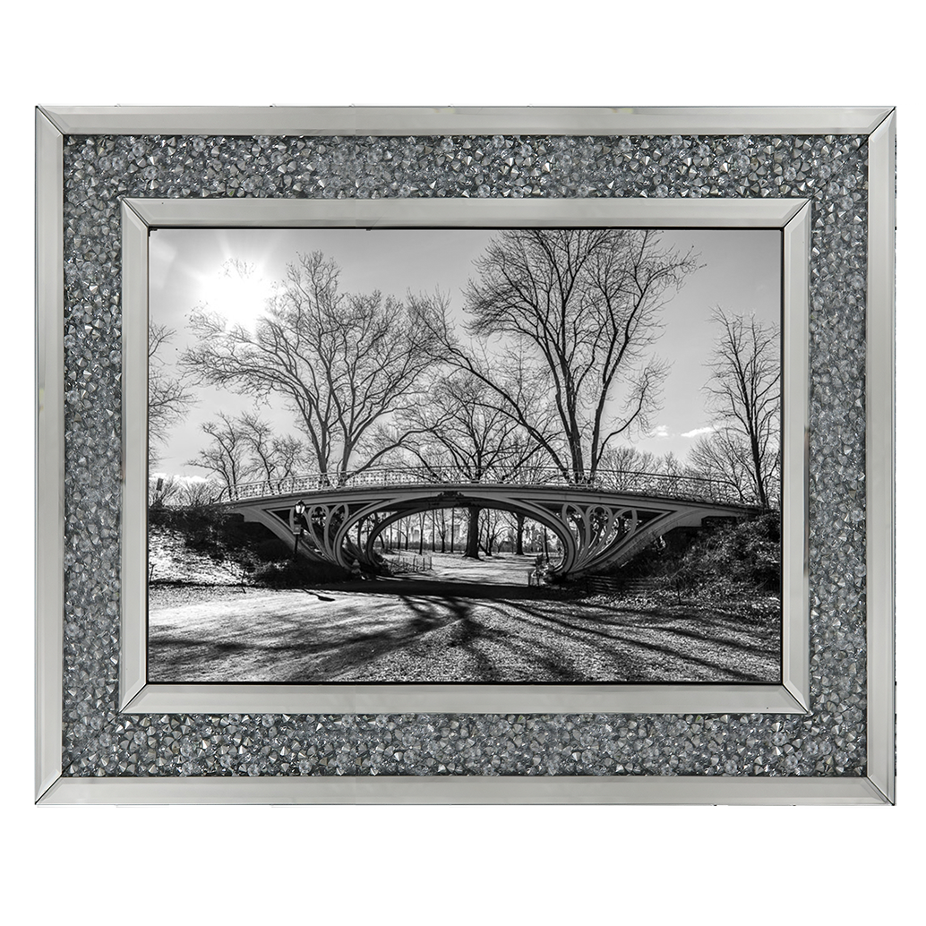 Walkway bridge in Central park, New York