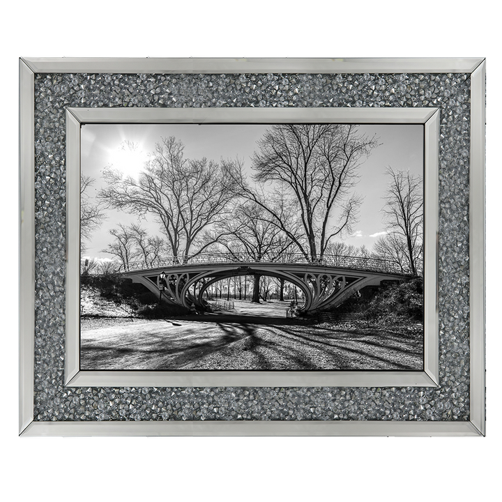 Walkway bridge in Central park, New York